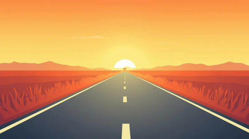 A single clear road leading toward a bright destination represents the confidence that comes from making an informed decision about switching WordPress hosting partners.