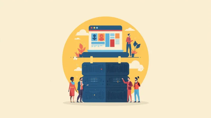 Complete white label hosting stack with server infrastructure, website, and support team