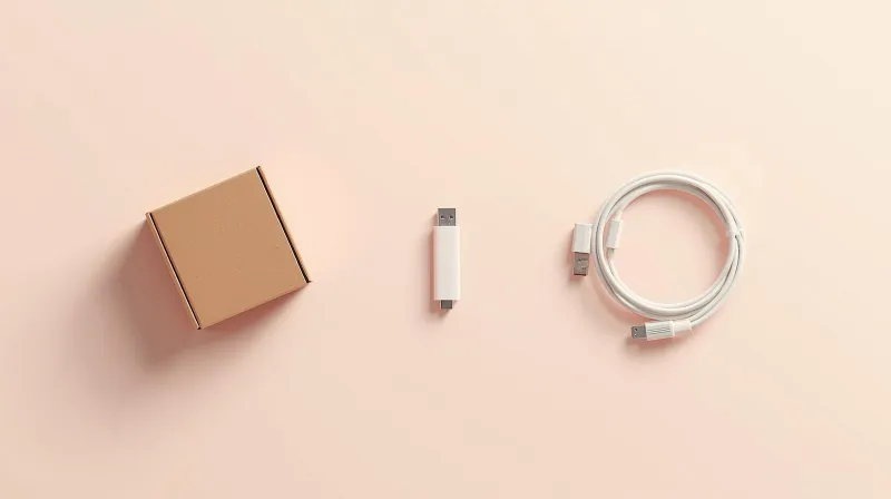 A desk with several small separate items spread across its surface, representing the modular Ninja Forms add-on approach where each capability is a separate purchase that adds up quickly