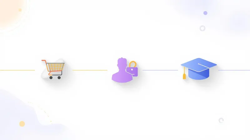 Icons representing membership sites, WooCommerce stores, and learning platforms that benefit from object caching