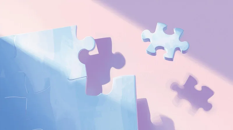 Puzzle with missing pieces representing hidden exclusions in SLA fine print