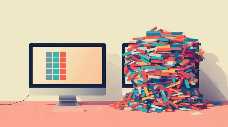 A curated and organized WordPress plugin list compared to a bloated, unmanaged plugin environment