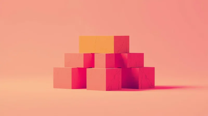 Sturdy foundation blocks providing stable base for WordPress website reliability