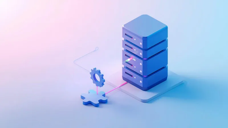 Plugin icon connecting directly into a server, representing LiteSpeed Cache's unique server-level integration