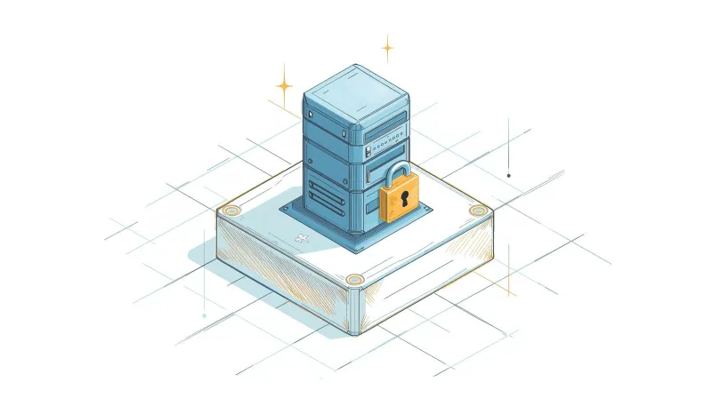 Server infrastructure foundation with security hardening at system level