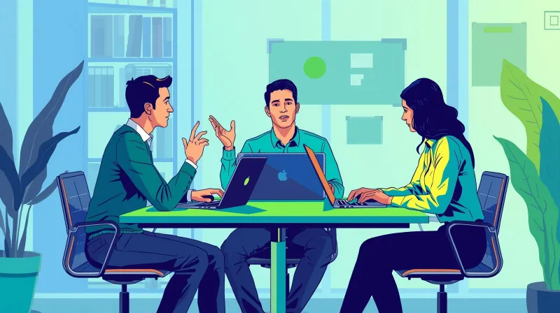 Team collaborating on WordPress CRM integration planning for association website