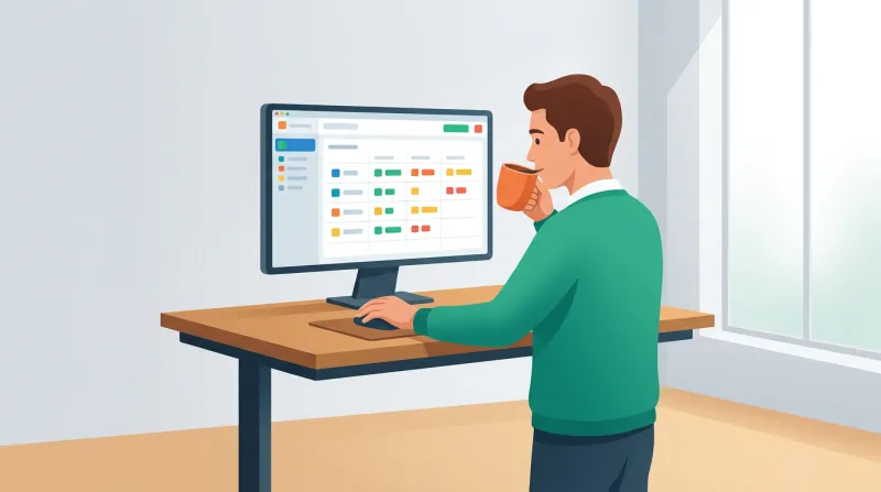 A web developer applying batched WordPress plugin updates during a scheduled weekly maintenance window