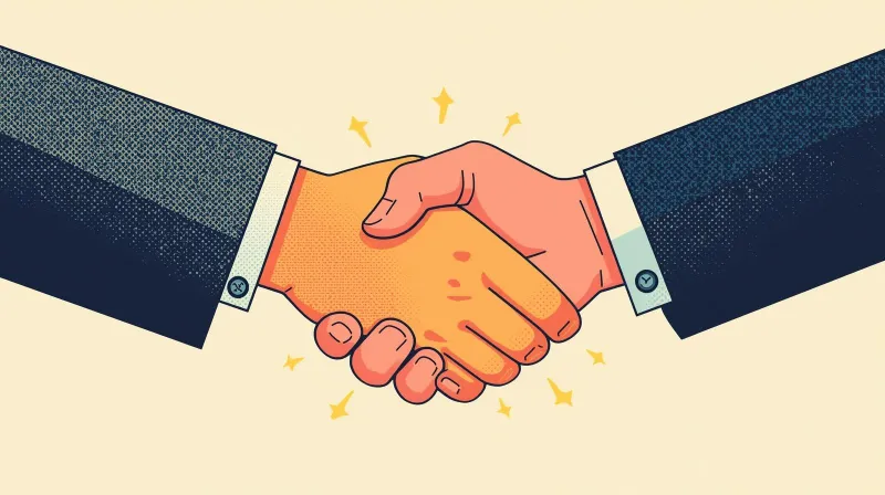 Professional handshake representing trusted WordPress management partnership