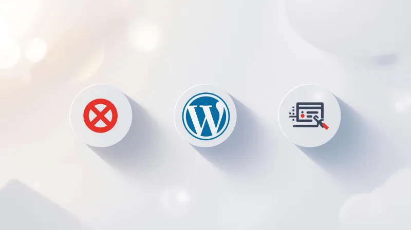 WordPress site blocked by access barriers with no FTP or database connection icons
