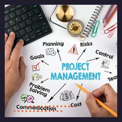 project manager organizes feedback