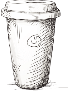 coffee mug representing cheap website hosting