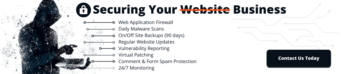securing your website - contact us