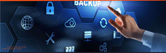 we recommend using an automated backup system